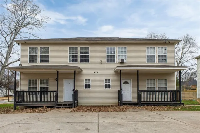 front view of a house