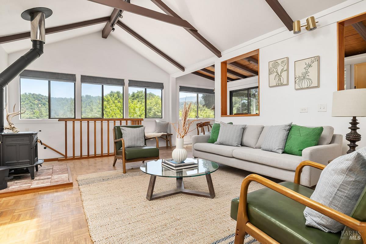 53 Madrone Road Fairfax, CA 94930 - Photo 1 of 25 South facing with Mt Tam views