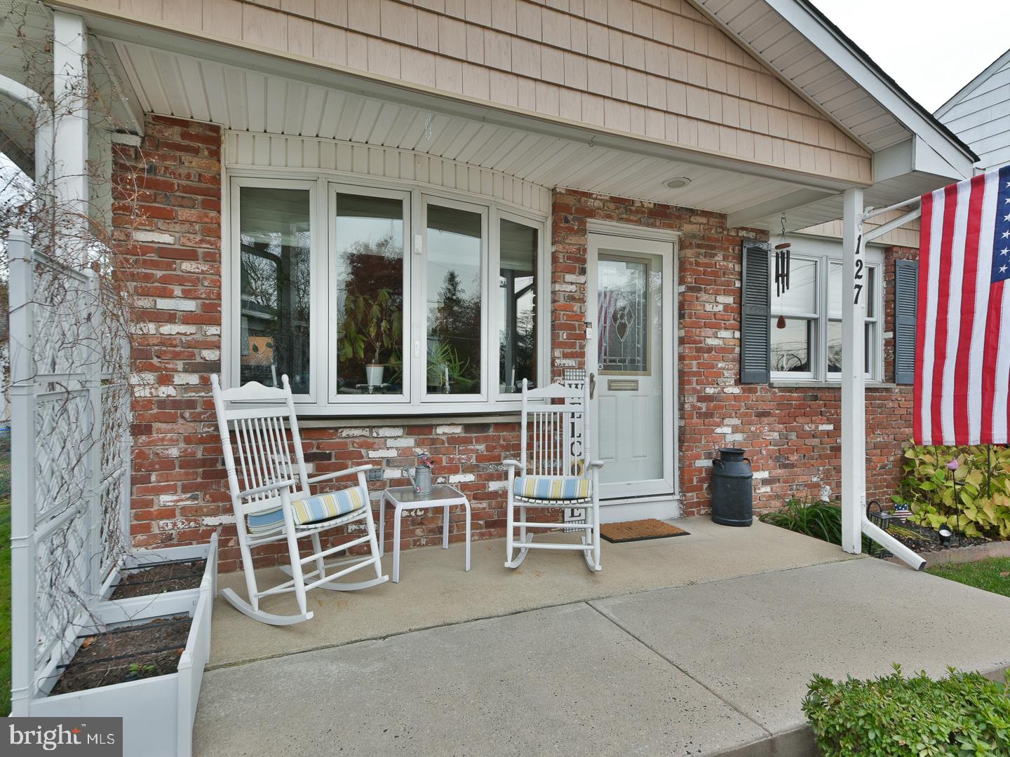 127 Ellis Road Willow Grove, PA 19090 - Photo 6 of 38 a view of a patio with table and chairs and potted plants