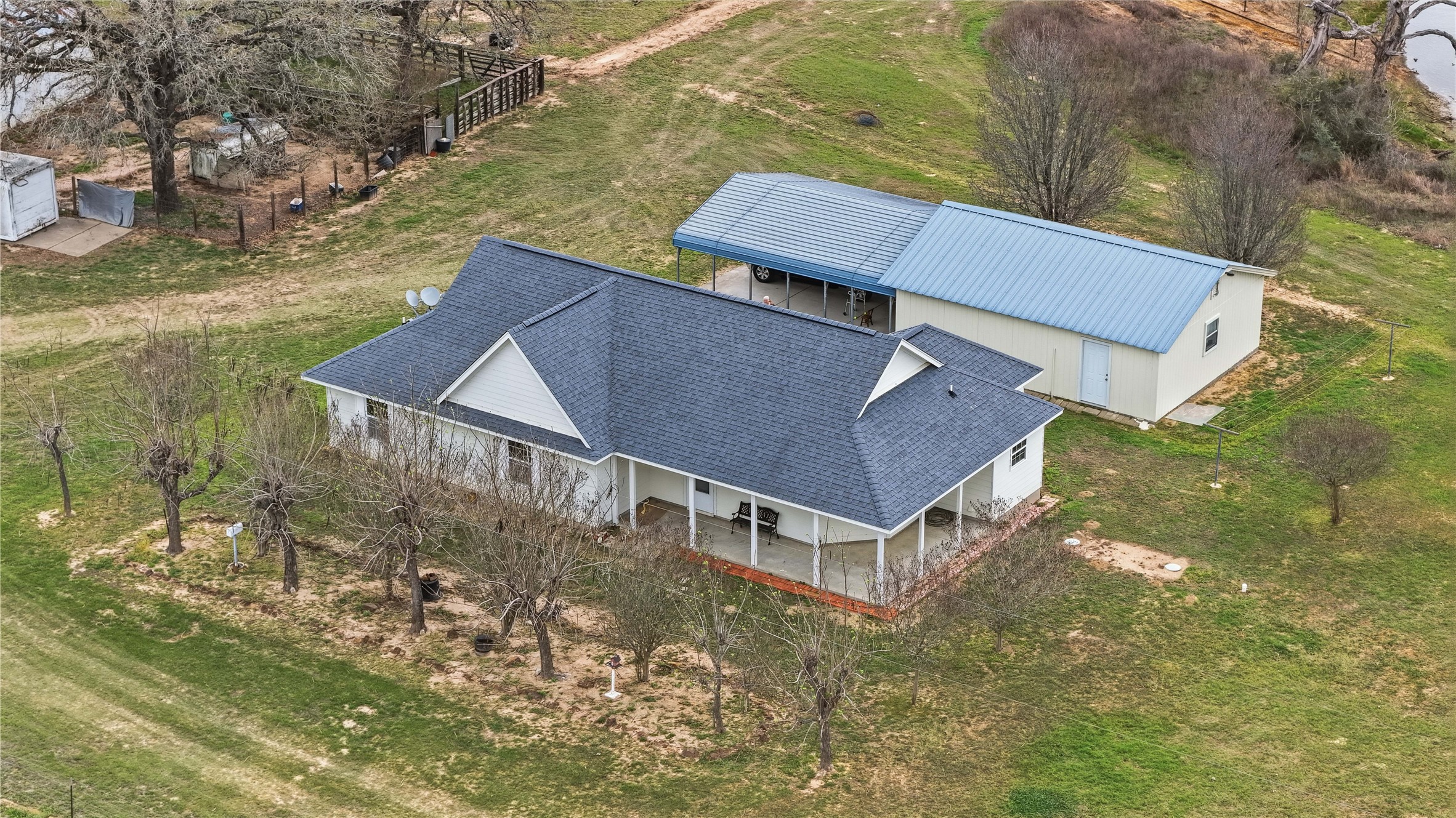 369 Young School House Road Smithville, TX 78957 - Photo 21 of 30 View from above of property