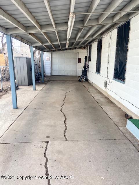 4339 South Tyler Street Amarillo, TX 79110 - Photo 11 of 11 a view of empty room with wooden floor