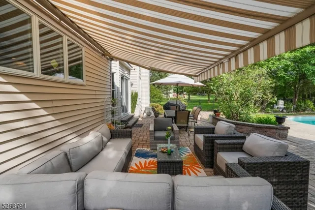 a view of a house with a park