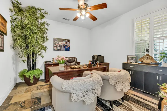 a bathroom with a bathtub and a sink