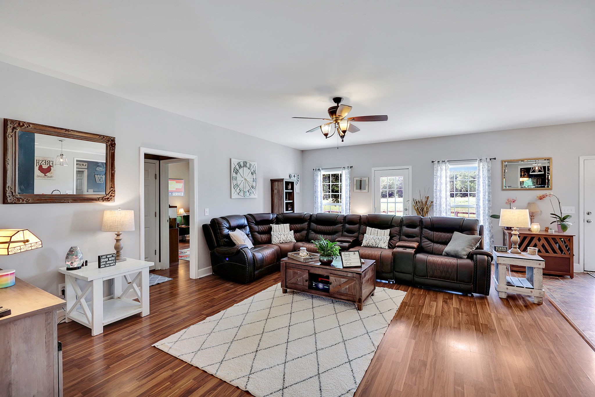 3079 Cairo Bend Road Lebanon, TN 37087 - Photo 28 of 67 a living room with furniture and wooden floor