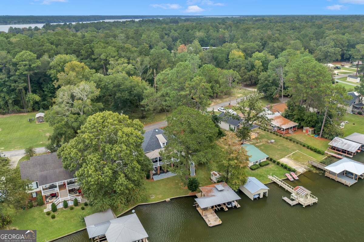 696 Cork Ferry Road Cordele, GA 31015 - Photo 71 of 79 an aerial view of a house with a yard