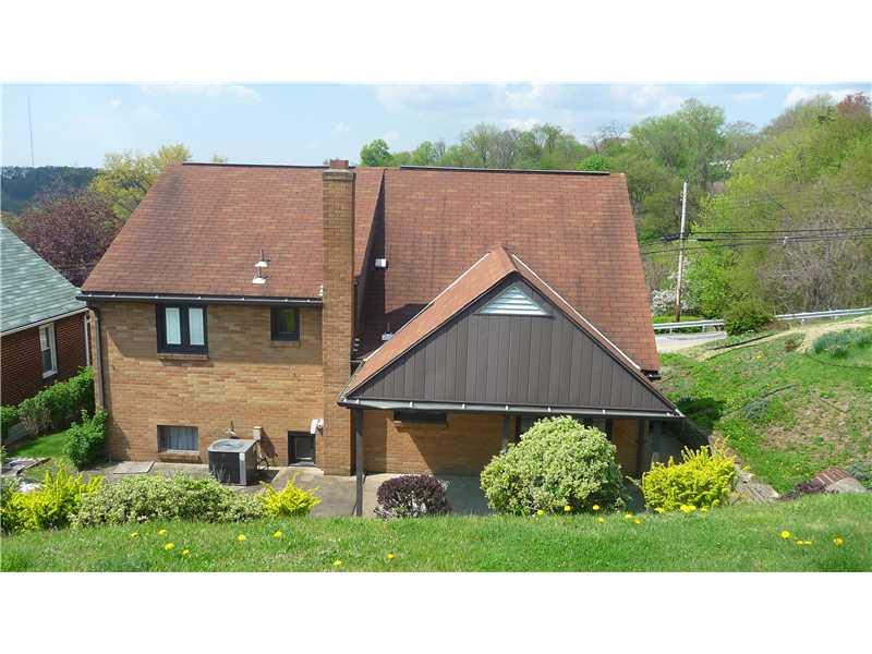 3078 Mt Troy Road Pittsburgh, PA 15212 - Photo 22 of 25 Exterior Back. Rear of the home... has covered porch and level back yard on 2nd level