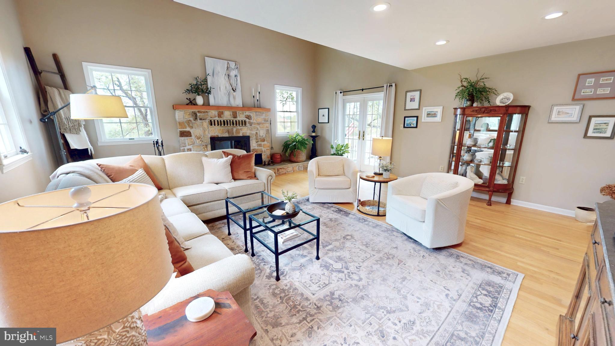 21539 Oatlands Road Aldie, VA 20105 - Photo 20 of 112 Wood burning fireplace