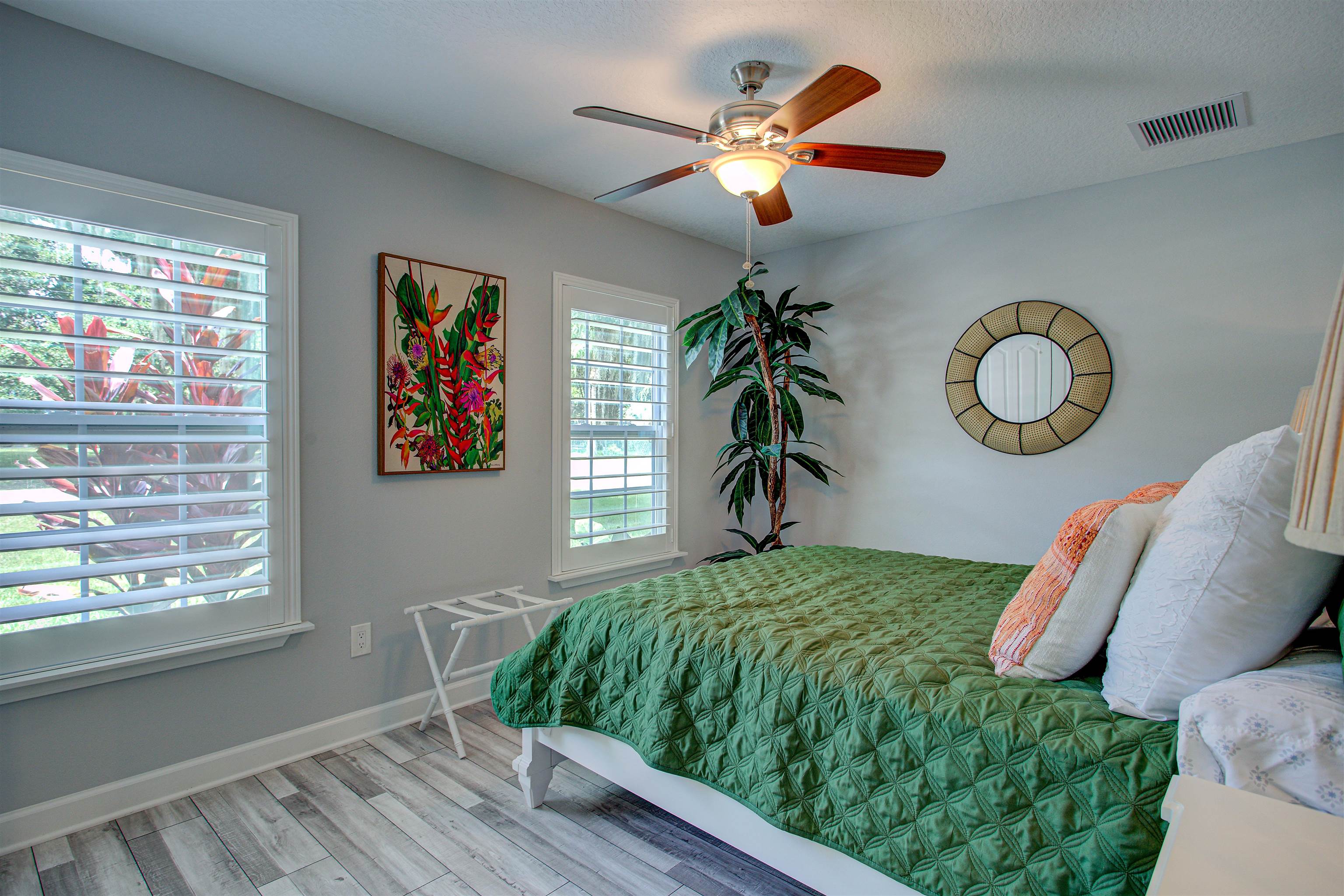 101 Linden Road St. Augustine, FL 32086 - Photo 12 of 21 a bed sitting in a bedroom next to a window