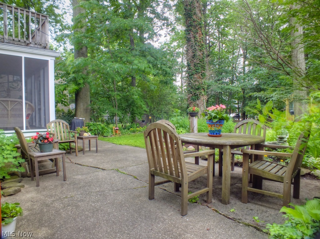 1767 Oakmount Road South Euclid, OH 44121 - Photo 21 of 25 Another view of the terrace area...