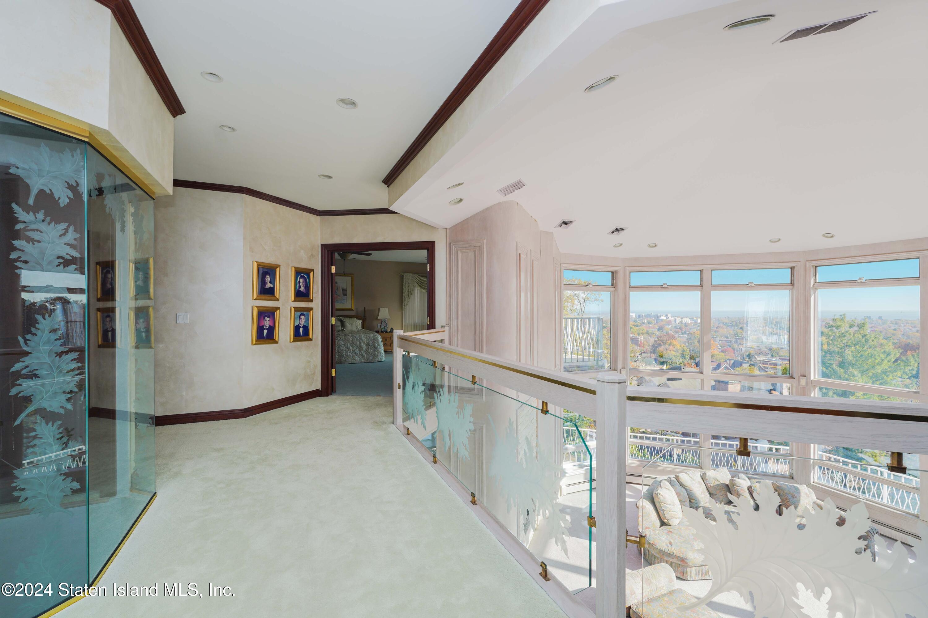 12 Romer Road Staten Island, NY 10304 - Photo 26 of 63 a view of a hallway with a large window