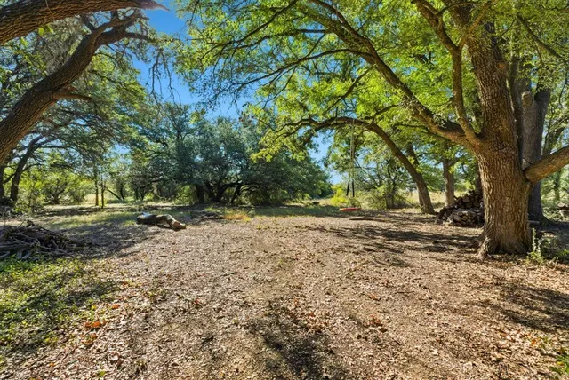 a view of outdoor space with trees