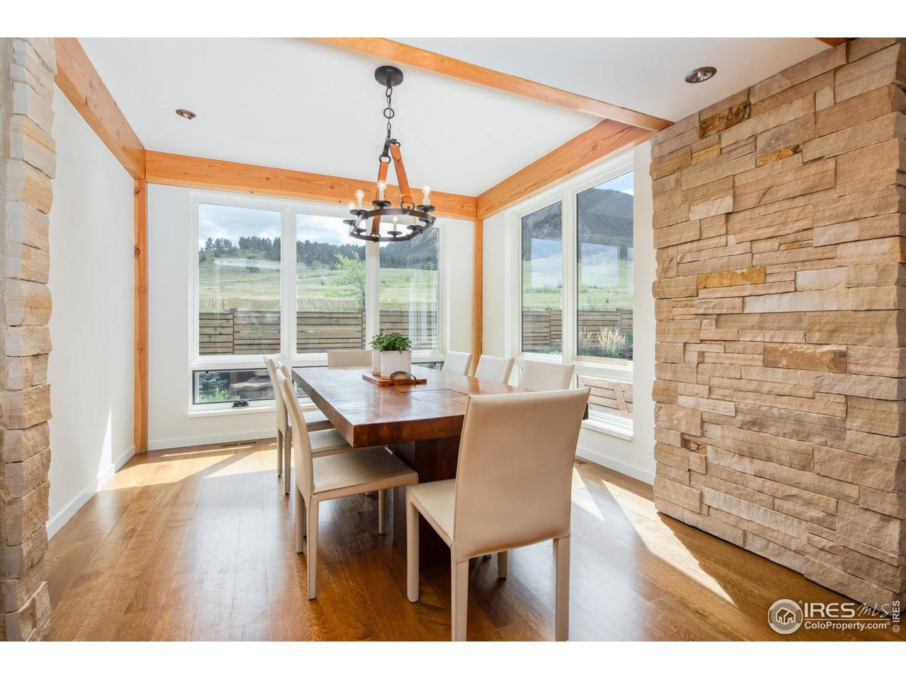 707 8th Street Boulder, CO 80302 - Photo 13 of 37 a dining room with furniture and window