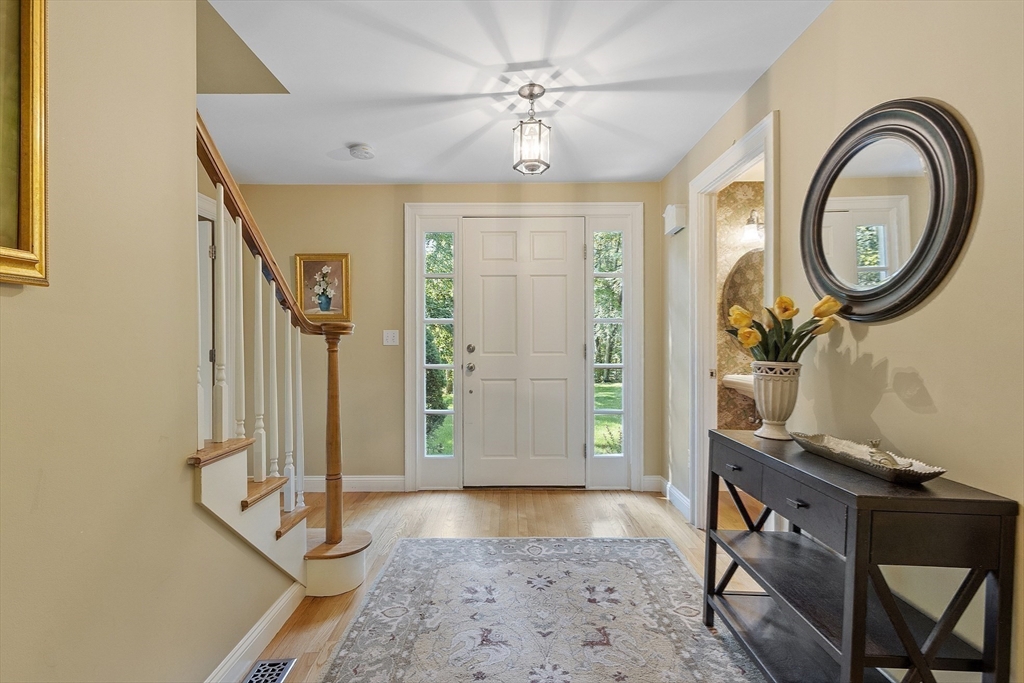 62 Waite Road Boxborough, MA 01719 - Photo 22 of 41 a view of a hallway with elevator and door