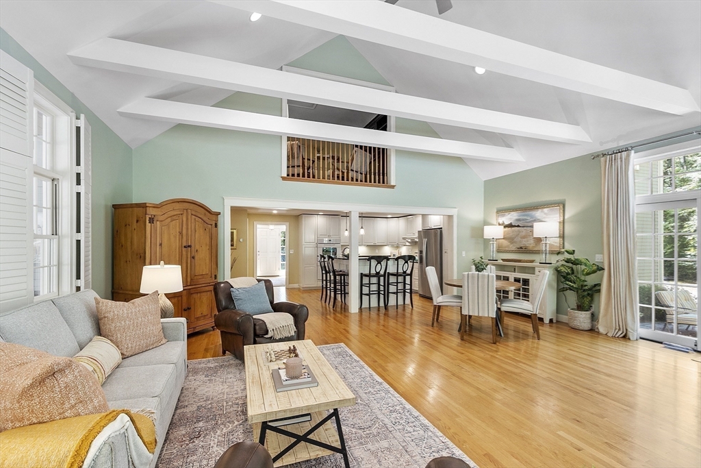 62 Waite Road Boxborough, MA 01719 - Photo 7 of 41 a living room with furniture and wooden floor