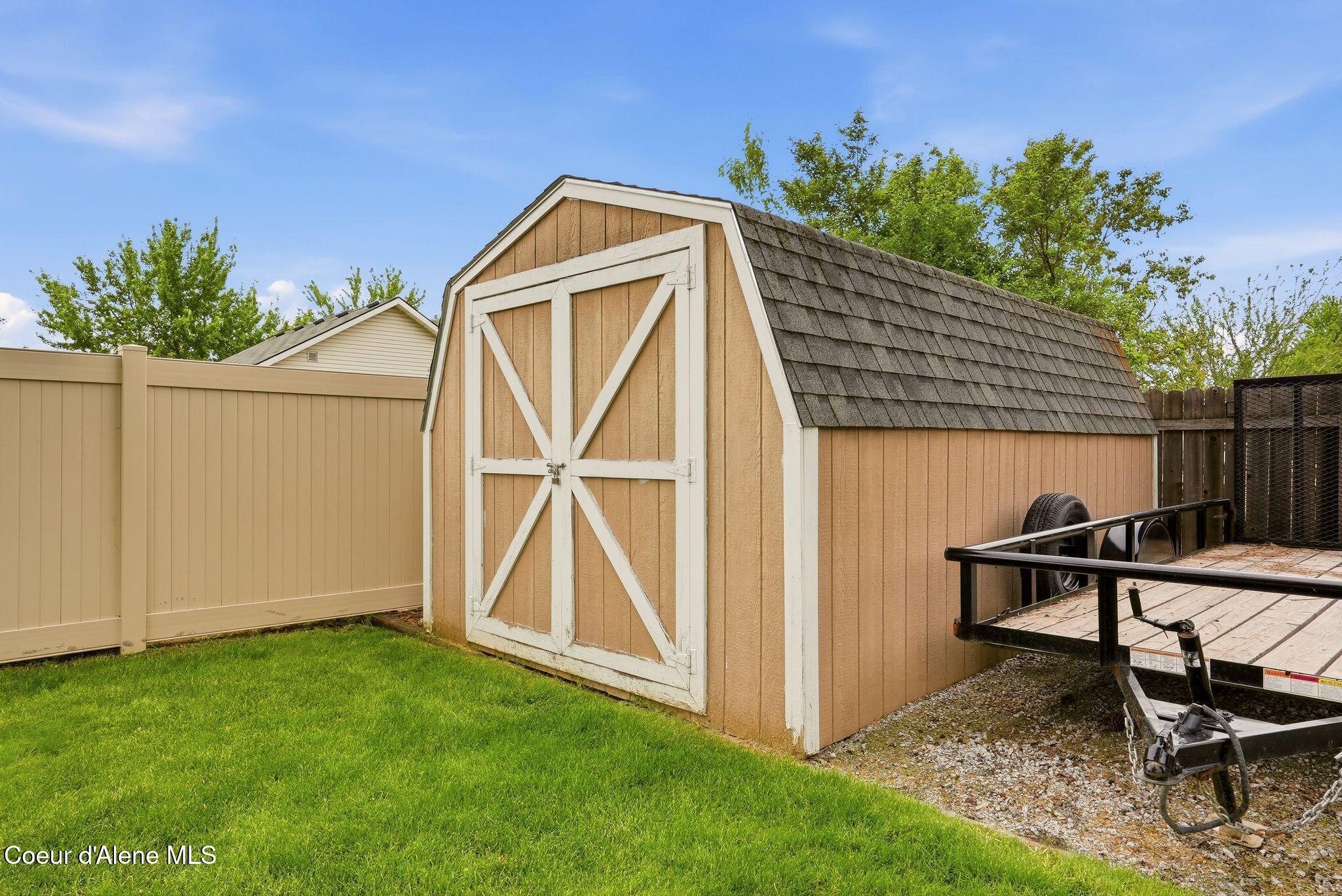 7410 West Lund Street Rathdrum, ID 83858 - Photo 38 of 45 10'x16' powered shed