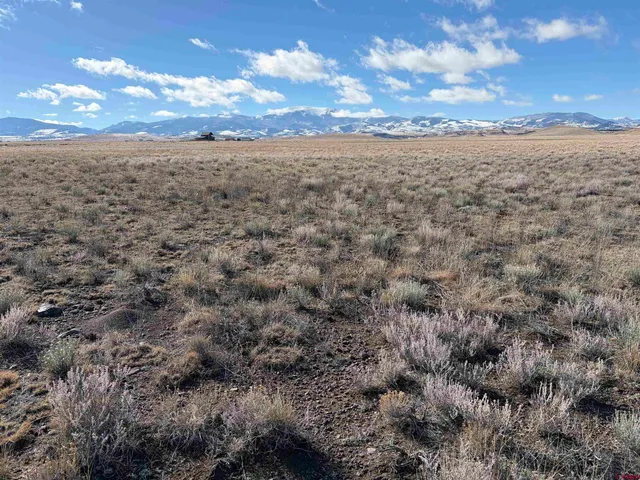a view of city and mountain