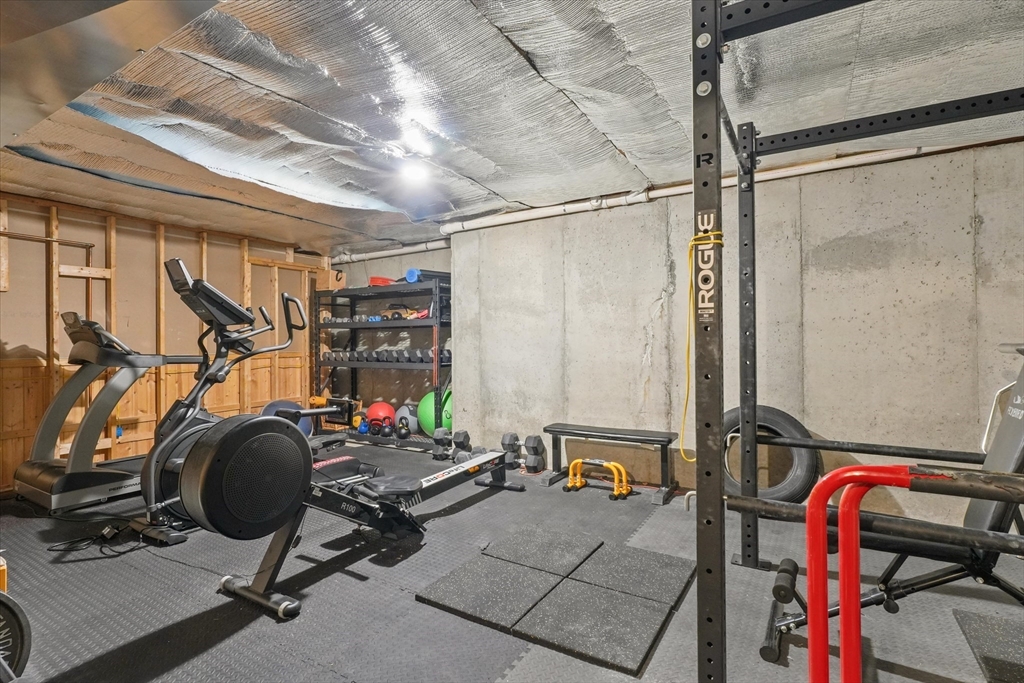 20 Barnside Road Boxford, MA 01921 - Photo 36 of 42 a view of a room with gym equipment