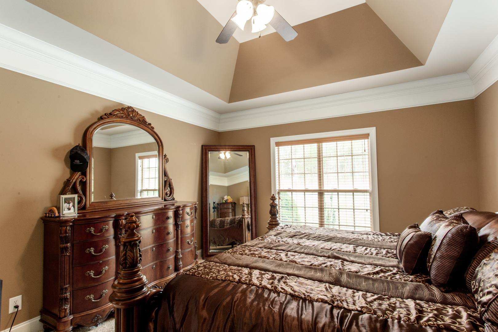 245 Dunaway Road Lebanon, TN 37090 - Photo 16 of 30 a bedroom with a bed a mirror and windows