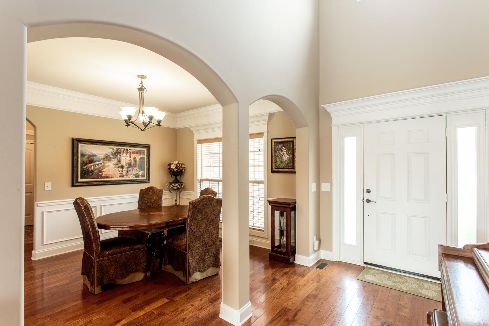 245 Dunaway Road Lebanon, TN 37090 - Photo 3 of 30 a view of a dining room with furniture and wooden floor