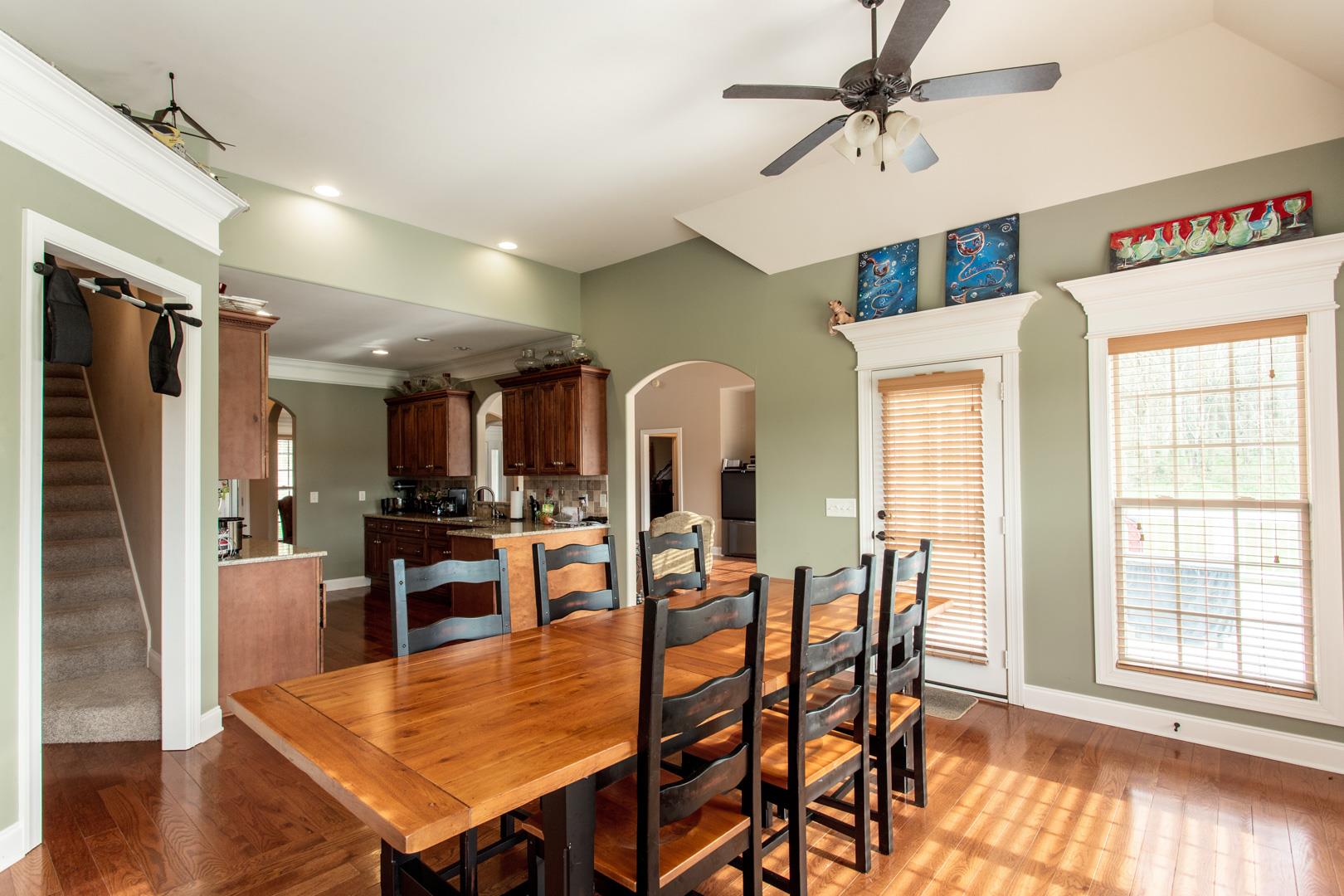 245 Dunaway Road Lebanon, TN 37090 - Photo 10 of 30 a view of a dining room with furniture window and wooden floor