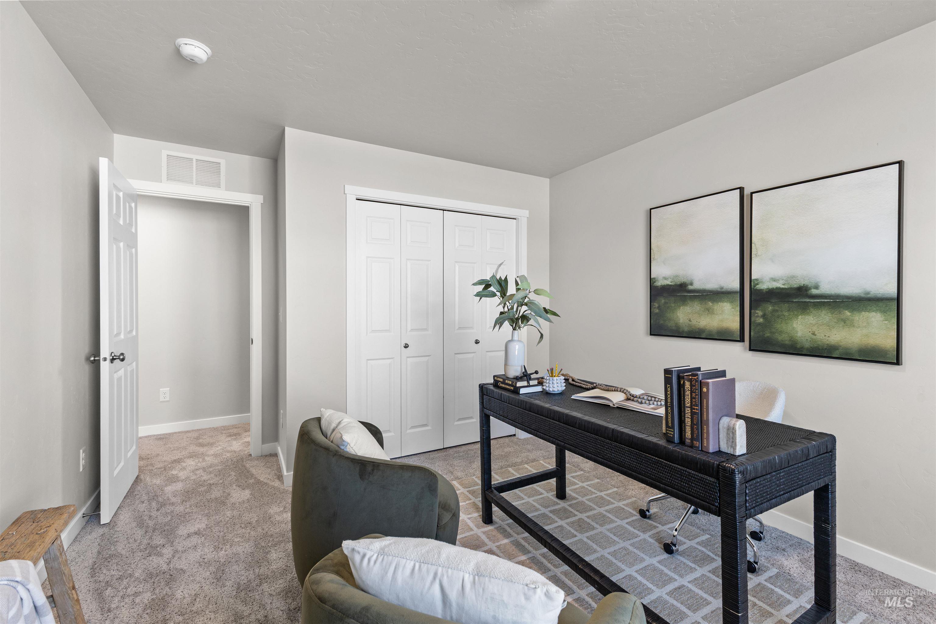 2534 West Fallon Loop Nampa, ID 83651 - Photo 20 of 28 Office space featuring carpet and baseboards