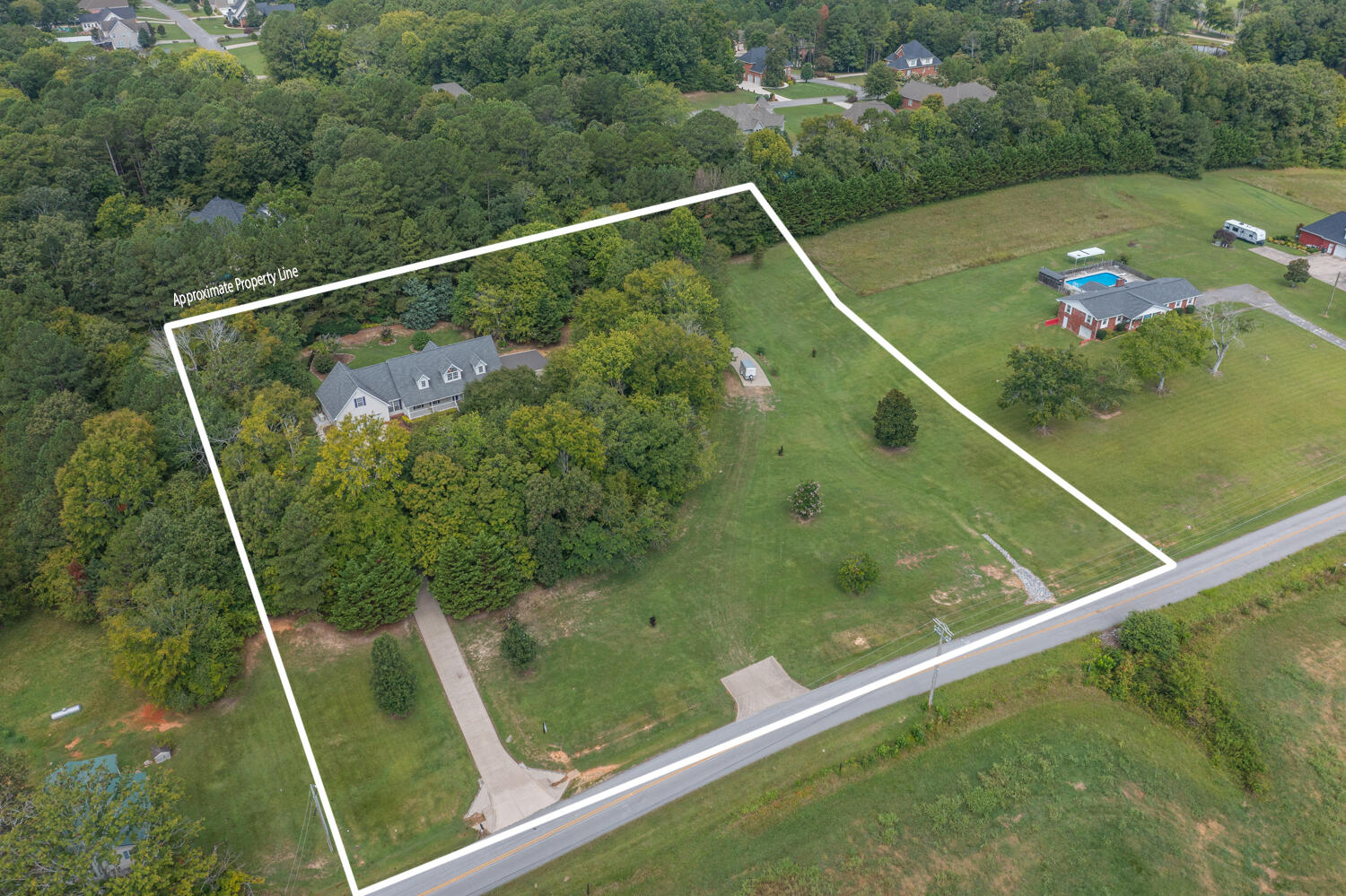 678 Hooper Road Ringgold, GA 30736 - Photo 2 of 104 678 Hooper Road Aerial HD-3A