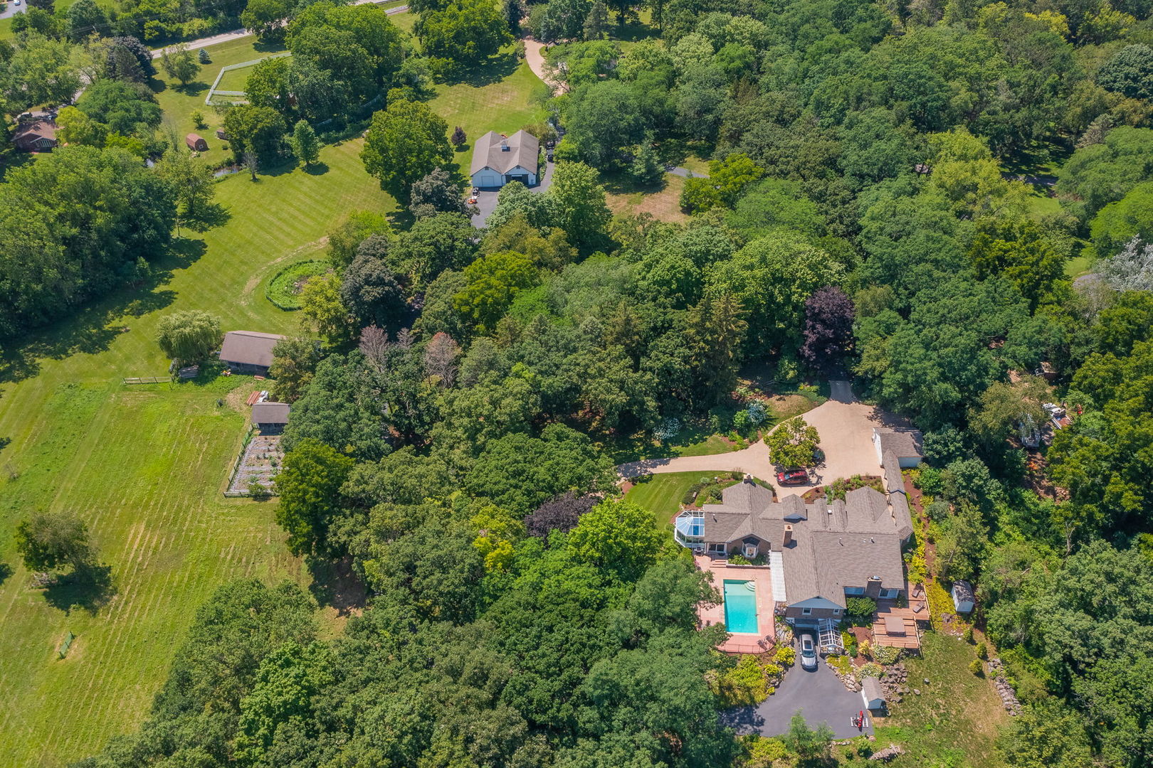 6N197 Denker Road St. Charles, IL 60175 - Photo 5 of 73 an aerial view of a houses with a yard
