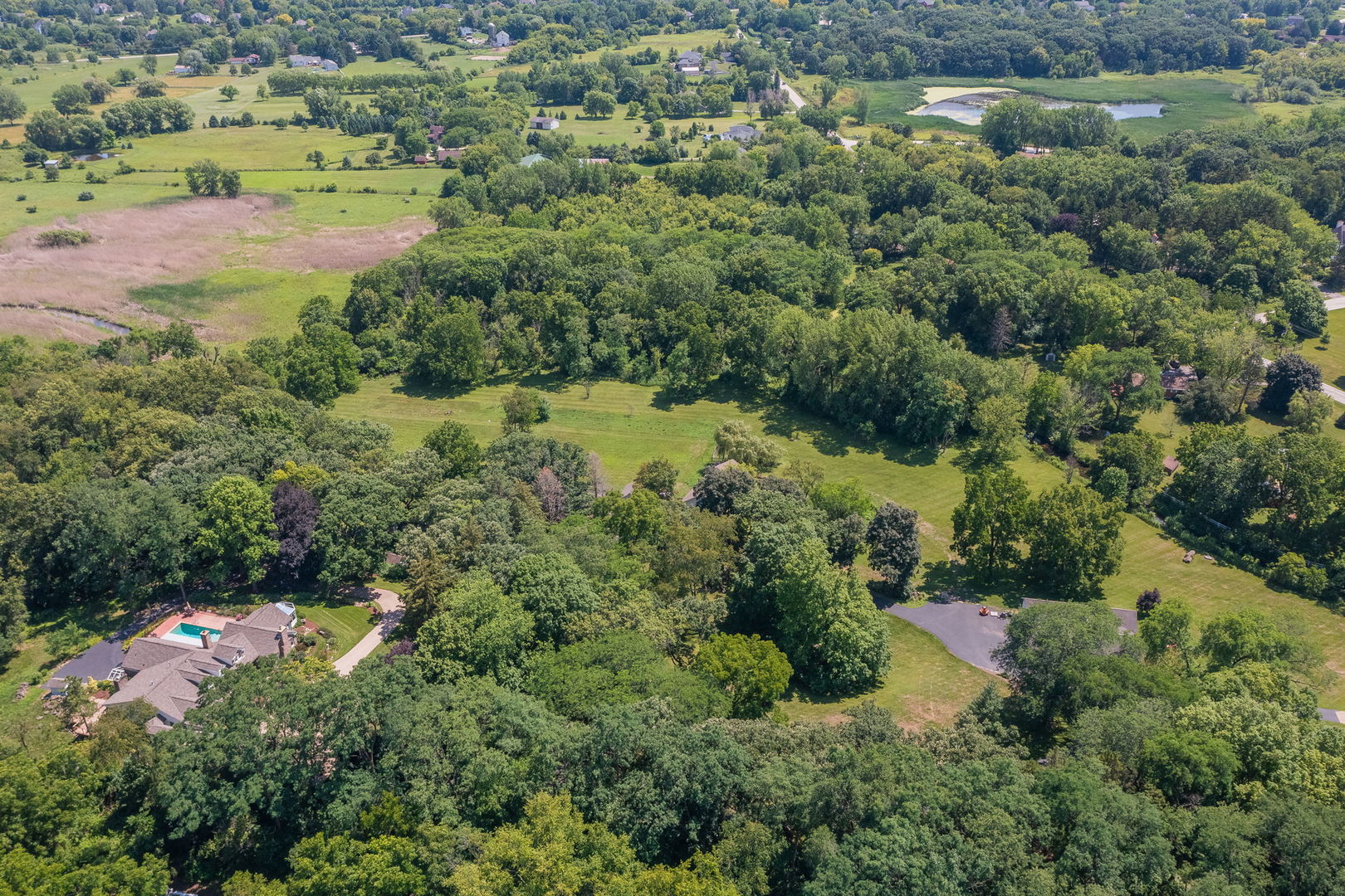 6N197 Denker Road St. Charles, IL 60175 - Photo 7 of 73 an aerial view of residential houses with outdoor space and trees all around