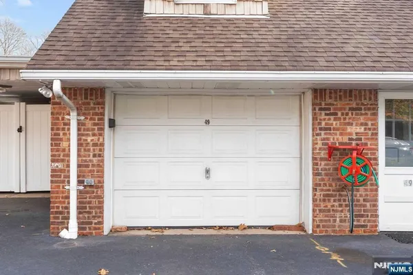 a view of a door of the house