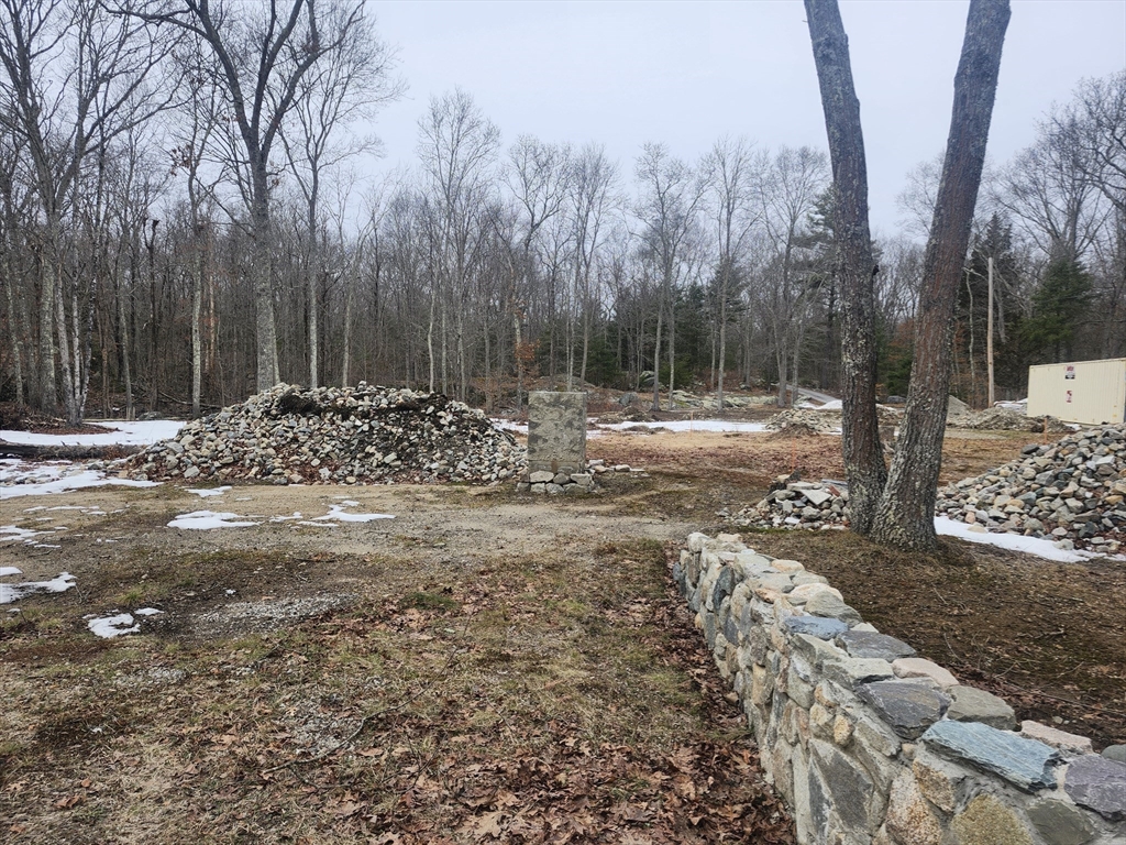 24 Danforth Street Rehoboth, MA 02769 - Photo 11 of 14 a view of a yard with trees in the background
