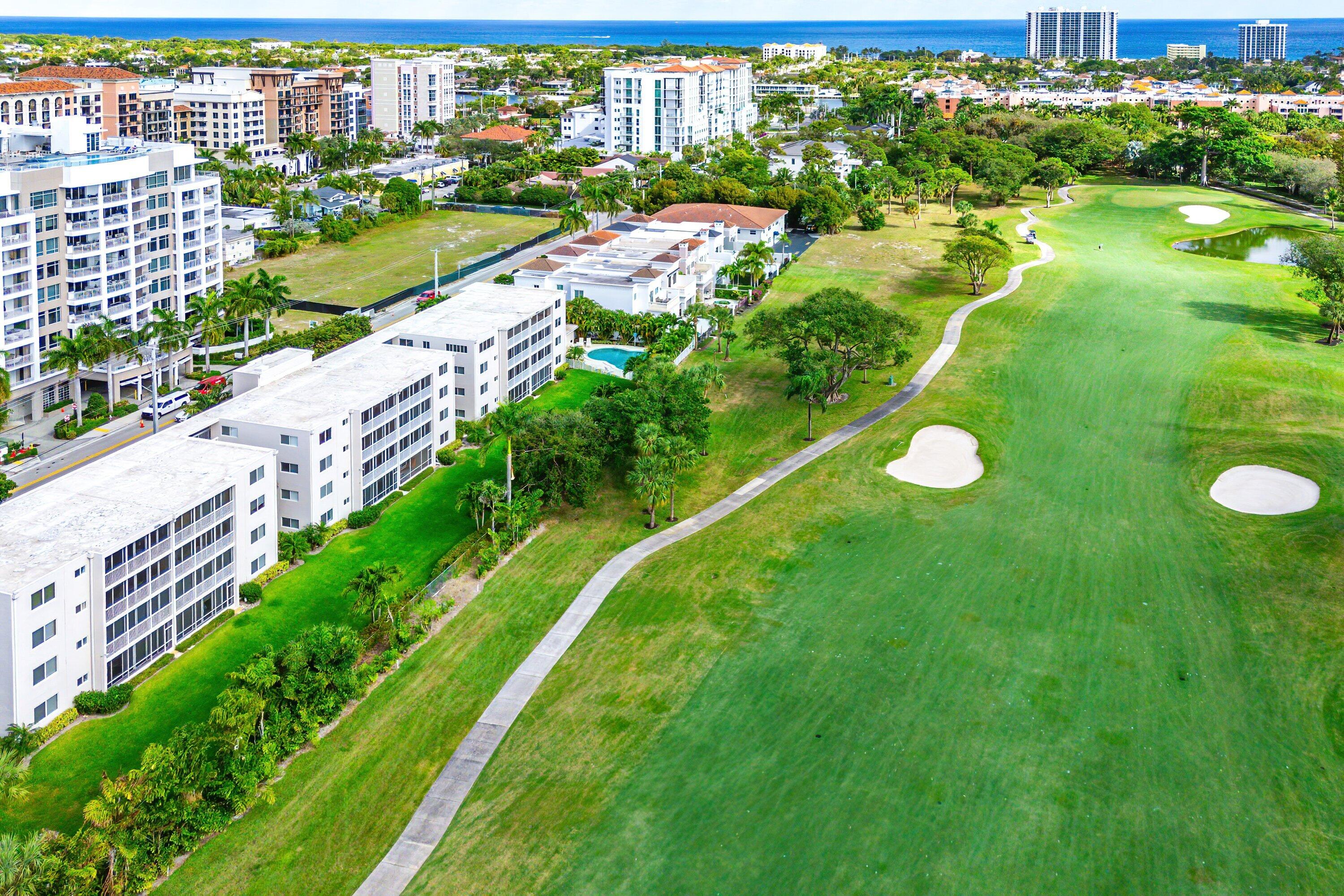 300 East Royal Palm Road, Unit 350 Boca Raton, FL 33432 - Photo 24 of 29 Aerial of Golf Course