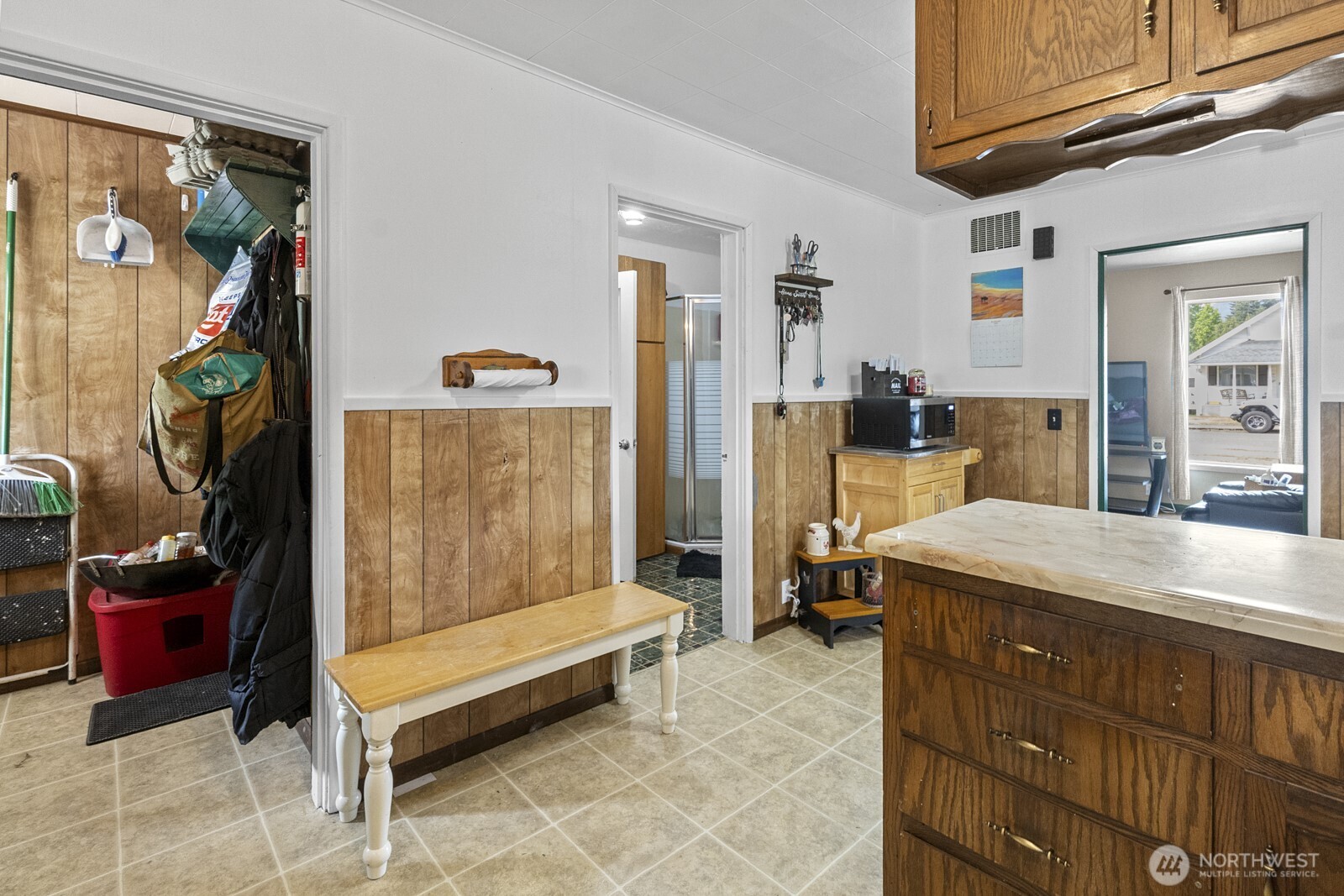 325 3rd Street Morton, WA 98356 - Photo 16 of 40 a bedroom with a bed and a dresser