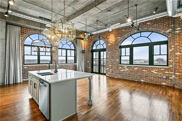 a outdoor space with swimming pool