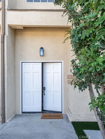 a view of front door