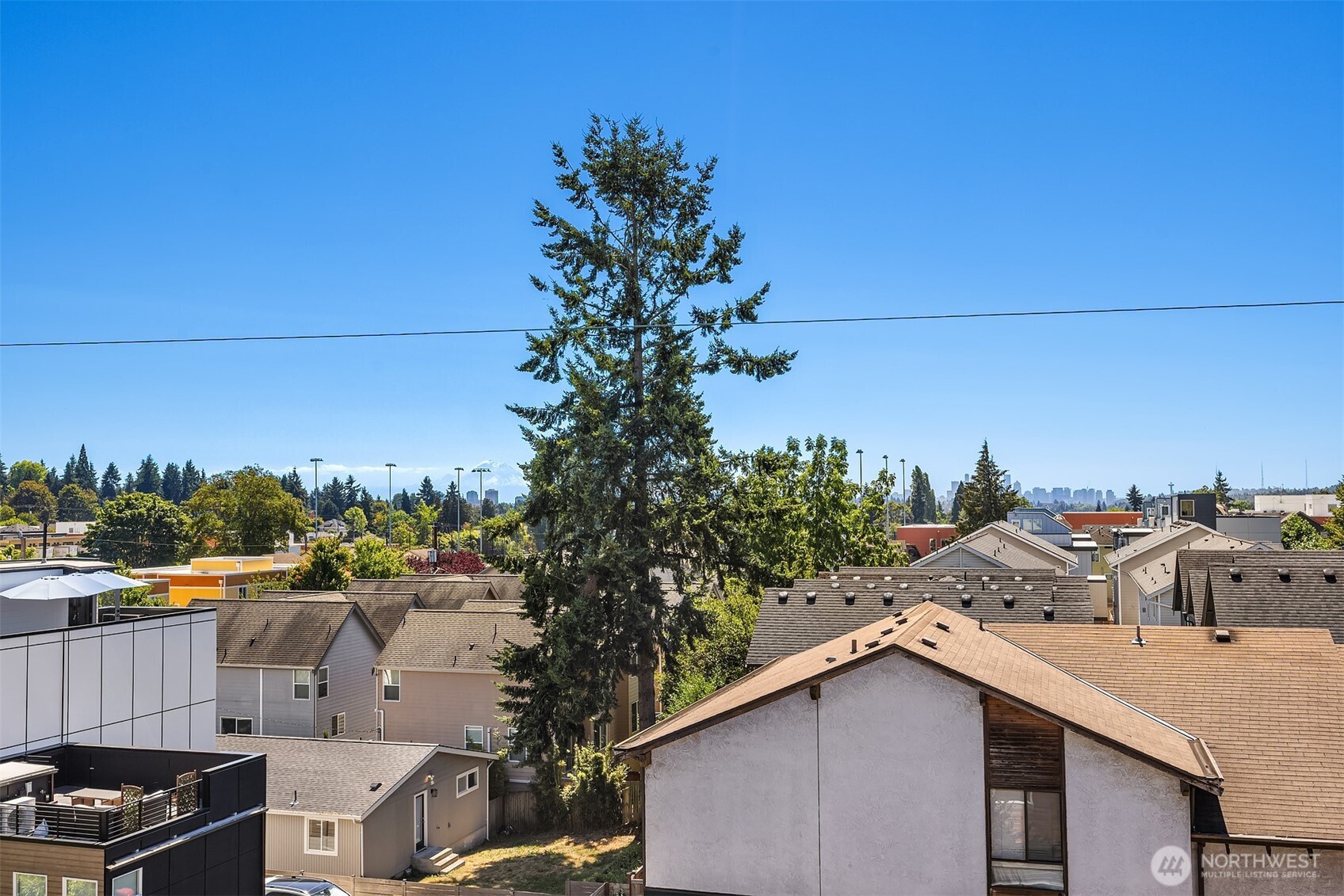 1402 North 95th Street Seattle, WA 98103 - Photo 26 of 31 a terrace with a city view