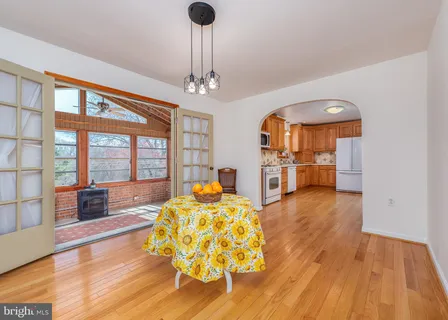 a large living room with a large window