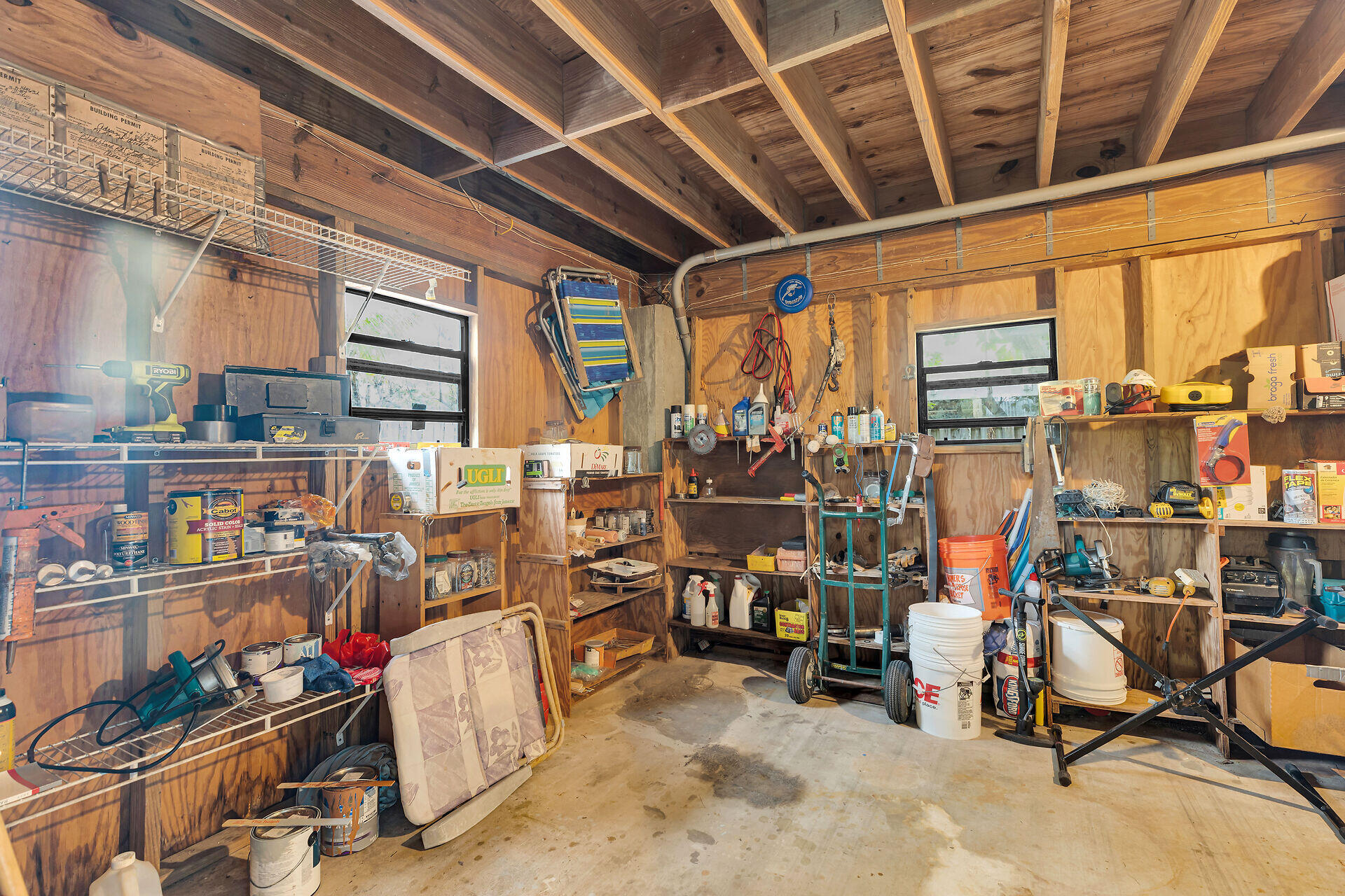 683 Blackbeard Road Summerland Key, FL 33042 - Photo 38 of 49 Downstairs storage enclosure