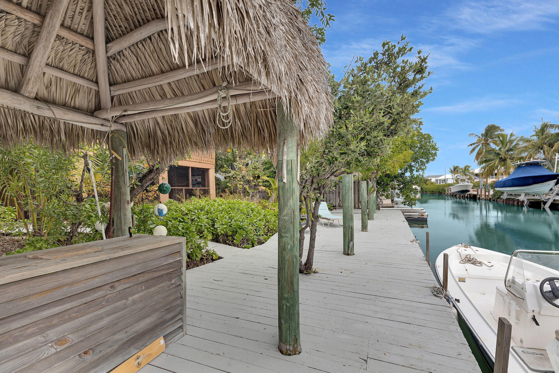 683 Blackbeard Road Summerland Key, FL 33042 - Photo 8 of 49 Dock and Tiki