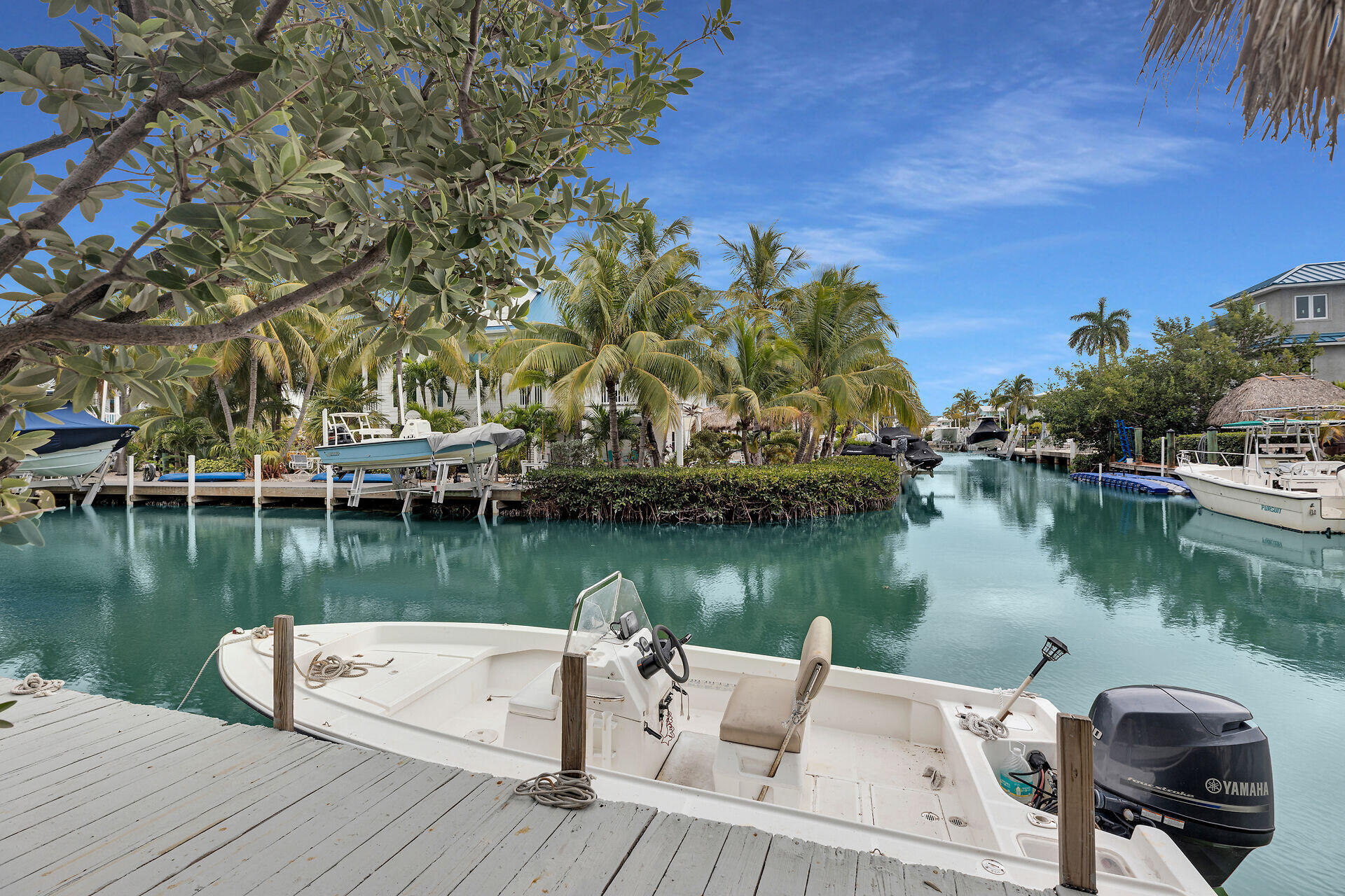 683 Blackbeard Road Summerland Key, FL 33042 - Photo 10 of 49 Dock, view down canal