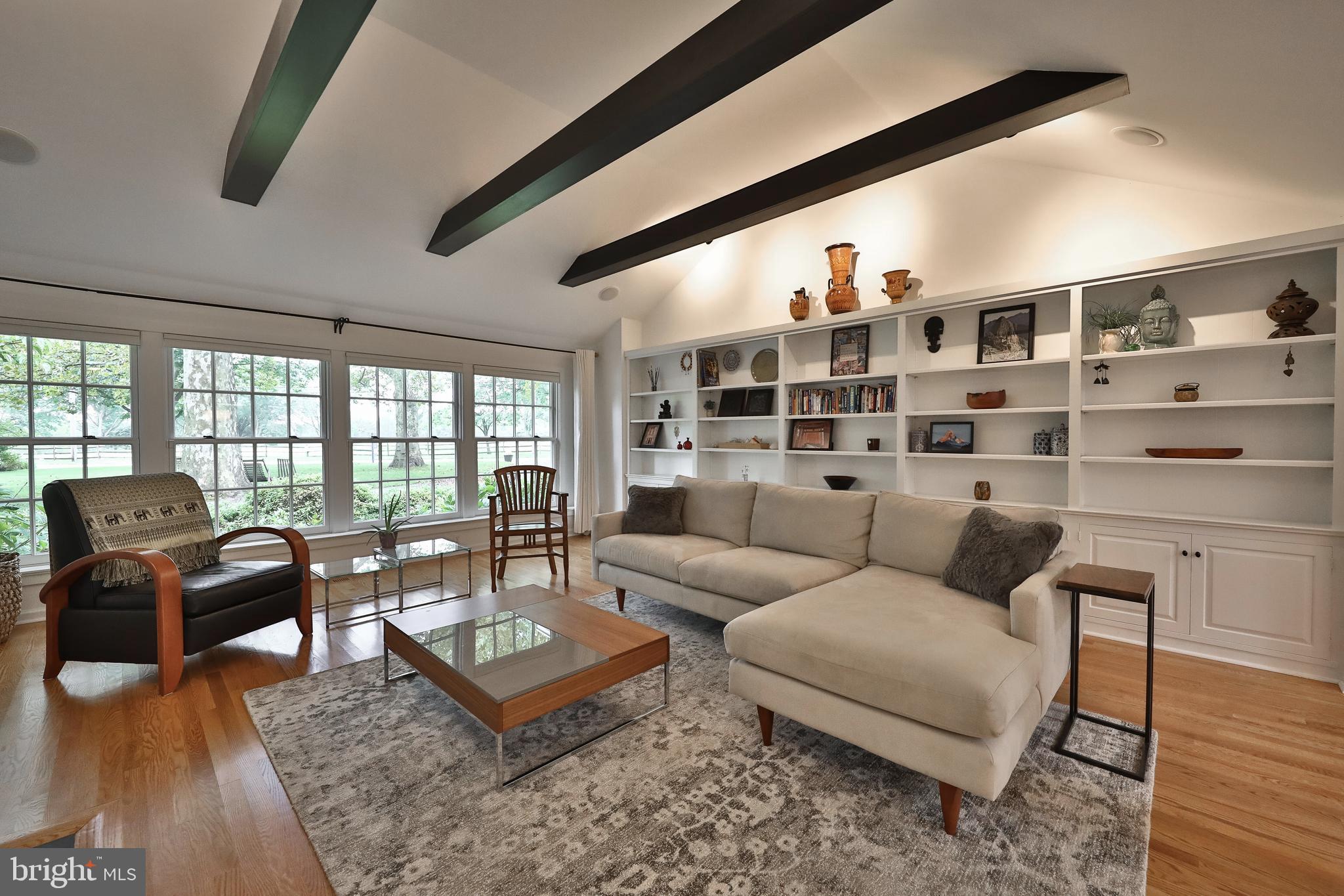 1528 Spring Mill Road Gladwyne, PA 19035 - Photo 11 of 48 Family Room features custom built-ins