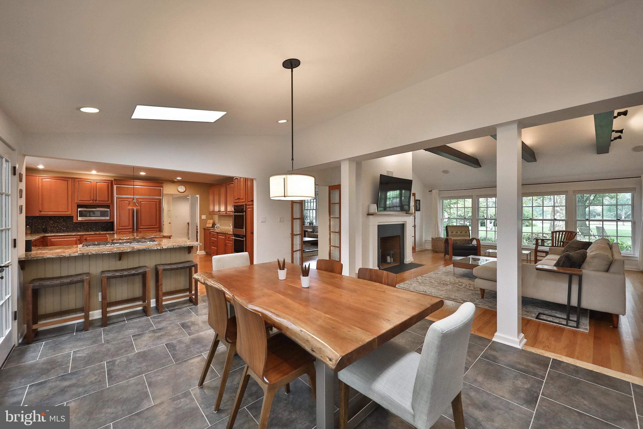 1528 Spring Mill Road Gladwyne, PA 19035 - Photo 16 of 48 Large Kitchen w/ Breakfast Room