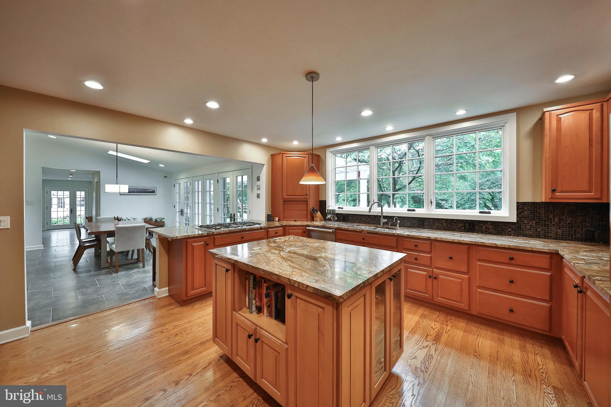 1528 Spring Mill Road Gladwyne, PA 19035 - Photo 19 of 48 Chef's Kitchen w/ Center Island