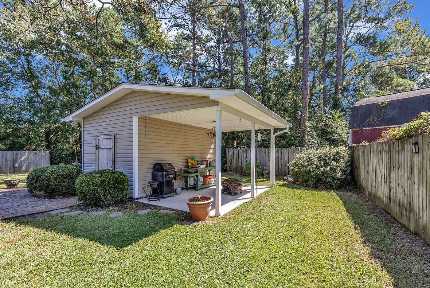 128 Quail Hollow Road Myrtle Beach, SC 29579 - Photo 19 of 22 Shed w/covered Patio