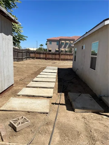 a view of terrace with seating space