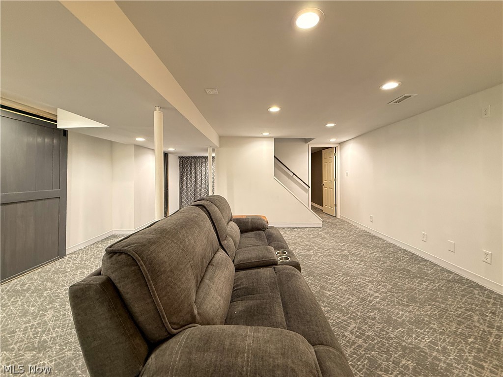 2470 Stiegler Road Valley City, OH 44280 - Photo 33 of 46 Finished Basement
