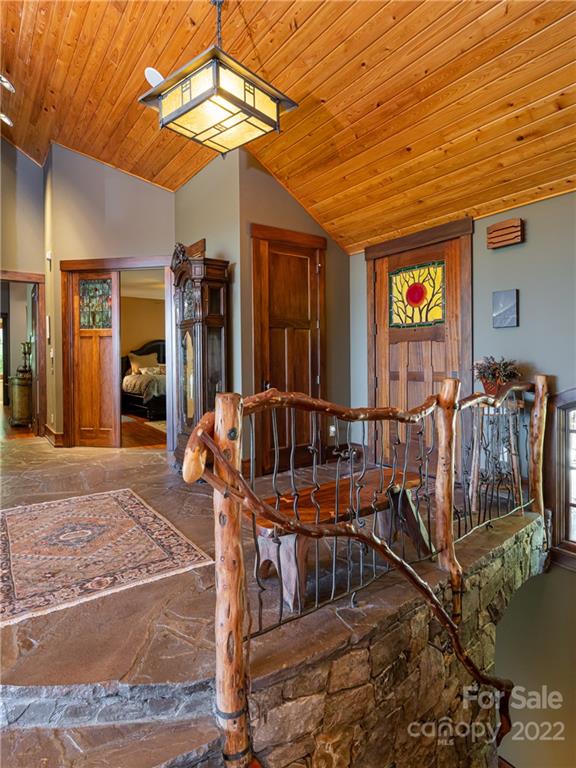 168 Pinkerton Corner Fairview, NC 28730 - Photo 7 of 48 a view of a balcony with furniture