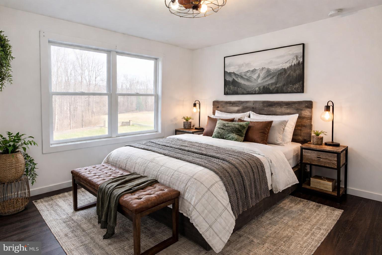 3911 Dogwood Lane Riegelsville, PA 18077 - Photo 6 of 10 Bedroom 2 - Virtually Staged