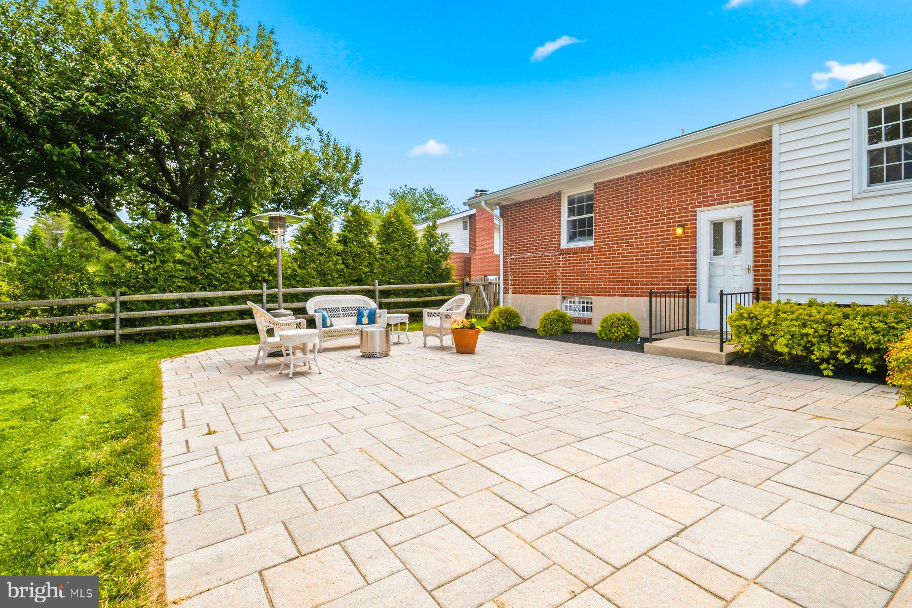 214 Chantrey Road Lutherville-Timonium, MD 21093 - Photo 25 of 54 Large Paver Patio