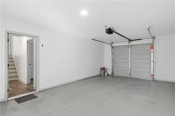 an empty room with a empty space