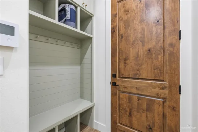 a view of storage and utility room